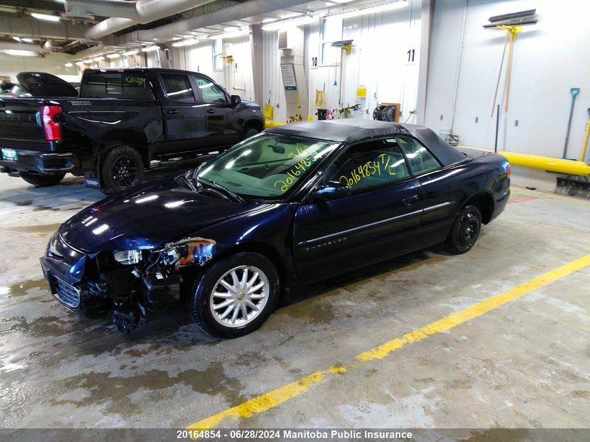 2001 Chrysler Sebring Lx VIN: 1C3EL45U11N664462 Lot: 20164854