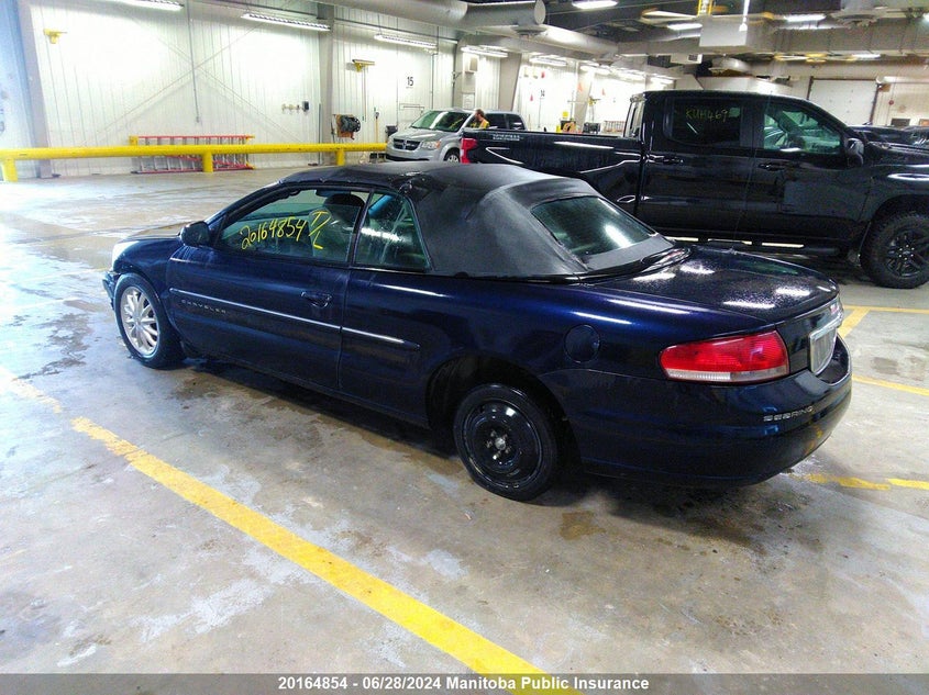 2001 Chrysler Sebring Lx VIN: 1C3EL45U11N664462 Lot: 20164854