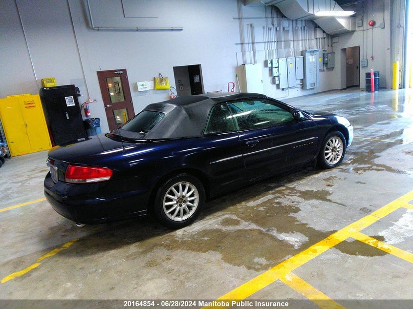 2001 Chrysler Sebring Lx VIN: 1C3EL45U11N664462 Lot: 20164854