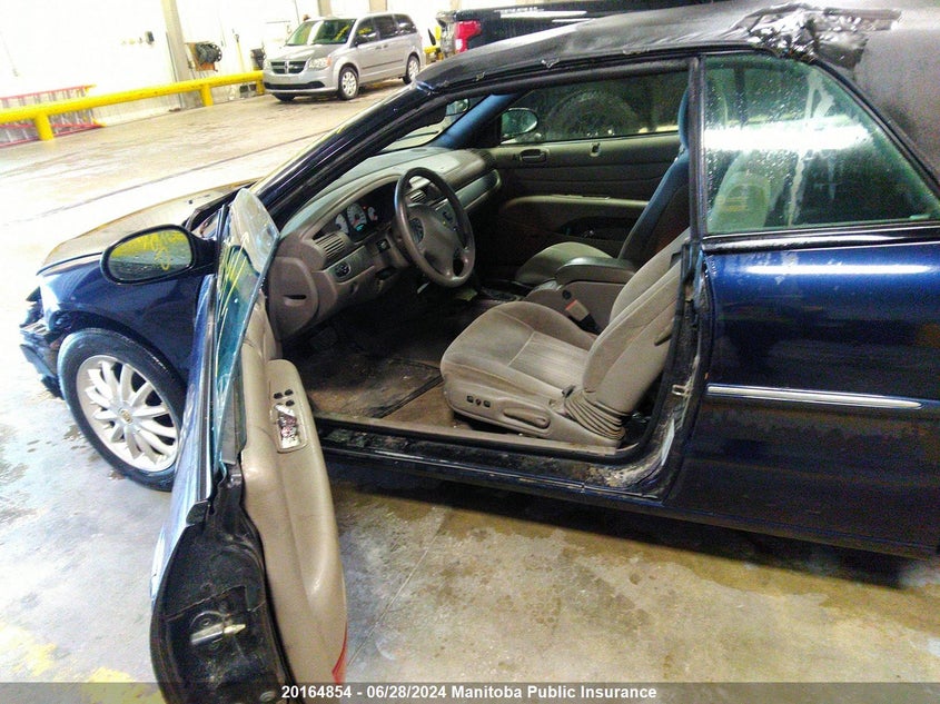 2001 Chrysler Sebring Lx VIN: 1C3EL45U11N664462 Lot: 20164854