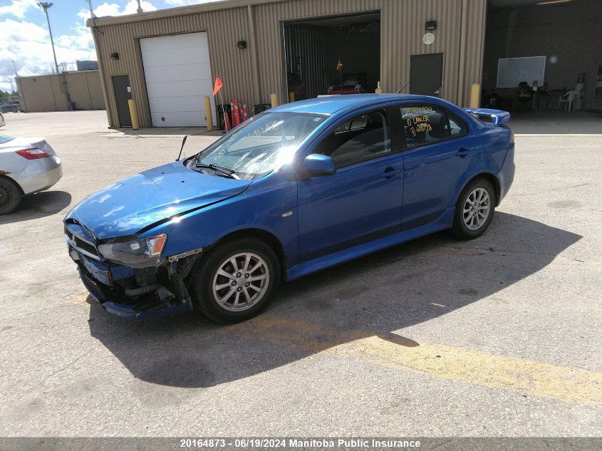 2010 Mitsubishi Lancer Es VIN: JA32U2FU3AU608798 Lot: 20164873