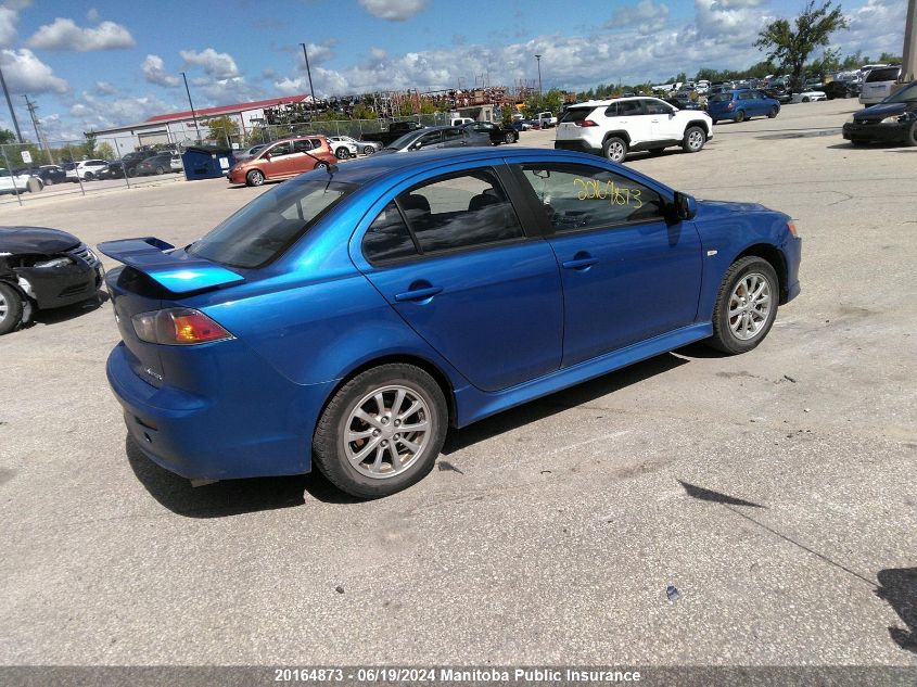 2010 Mitsubishi Lancer Es VIN: JA32U2FU3AU608798 Lot: 20164873