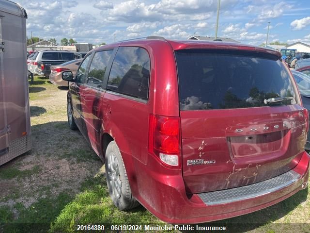 2014 Dodge Grand Caravan Se VIN: 2C4RDGBG7ER311727 Lot: 20164880