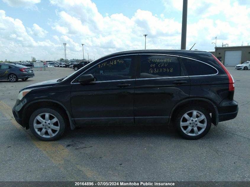 2009 Honda Cr-V Lx VIN: 5J6RE483X9L813348 Lot: 20164896