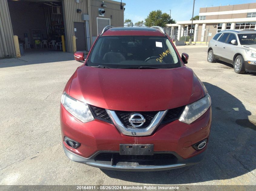2014 Nissan Rogue Sv VIN: 5N1AT2MV5EC846283 Lot: 20164911