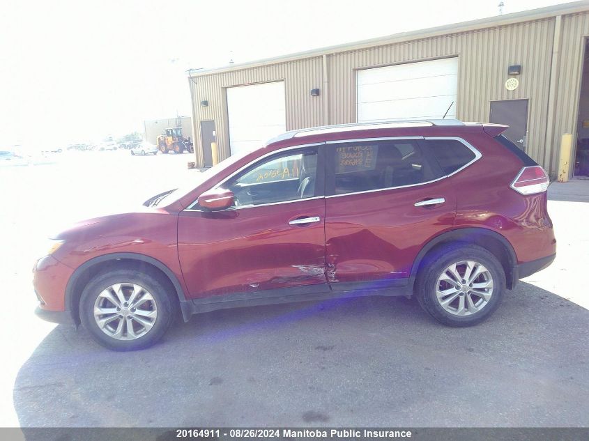 2014 Nissan Rogue Sv VIN: 5N1AT2MV5EC846283 Lot: 20164911