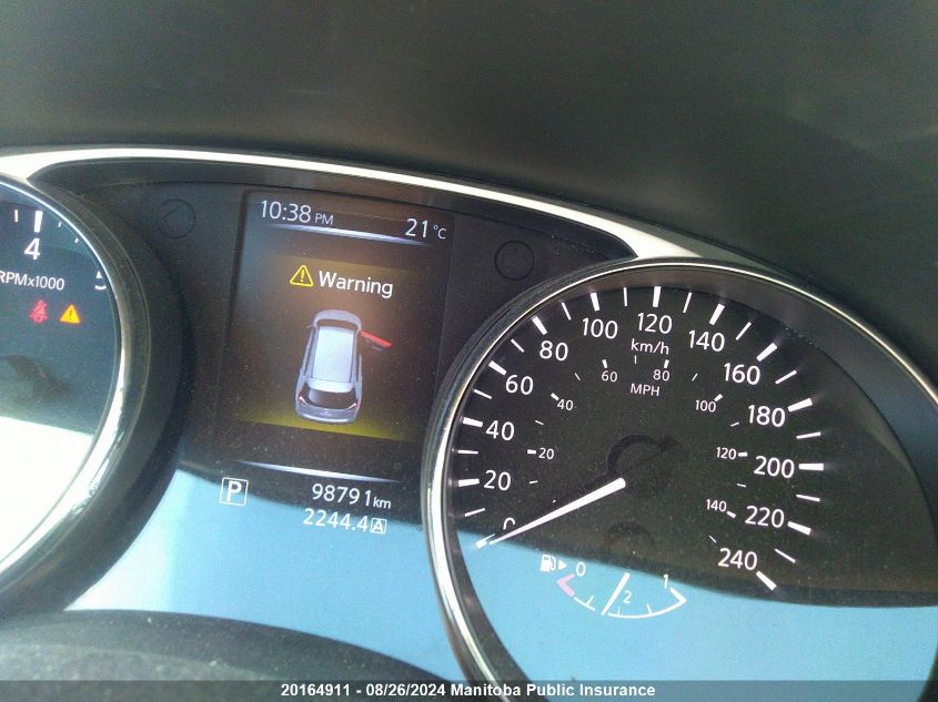 2014 Nissan Rogue Sv VIN: 5N1AT2MV5EC846283 Lot: 20164911