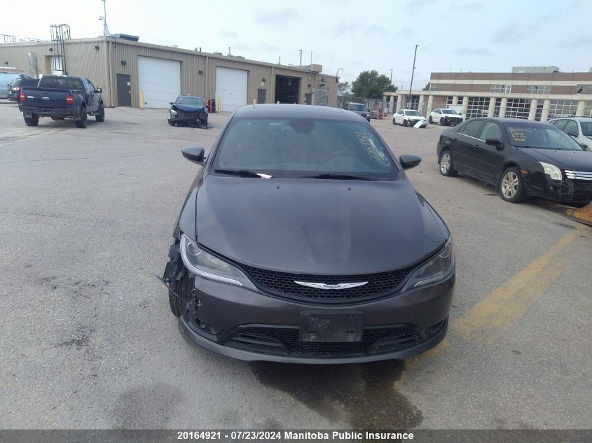 2015 Chrysler 200 S V6 VIN: 1C3CCCBG8FN740055 Lot: 20164921