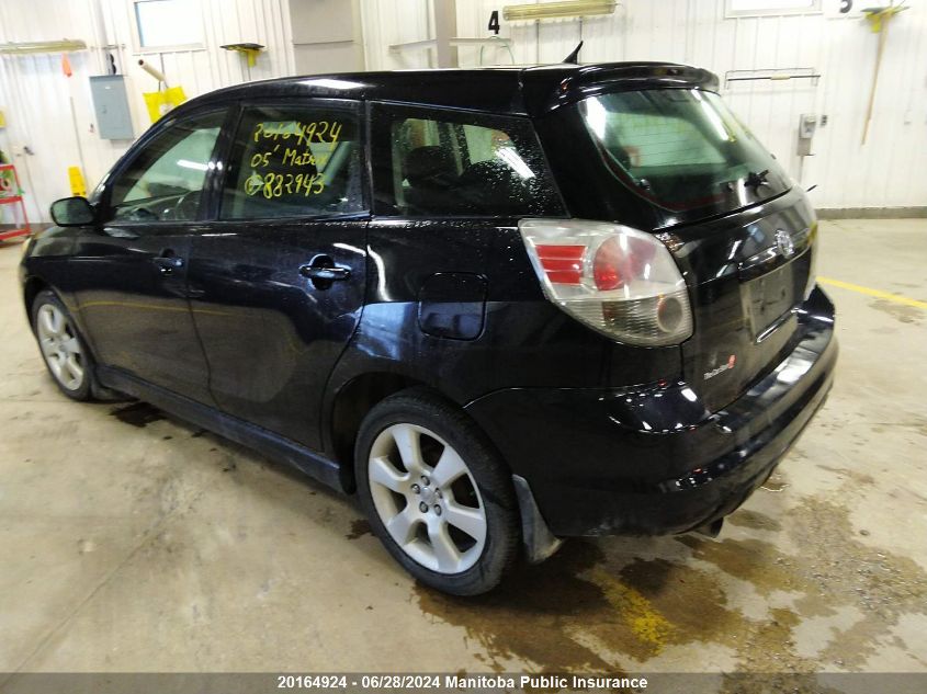 2005 Toyota Matrix Xr VIN: 2T1KR32E45C882943 Lot: 20164924