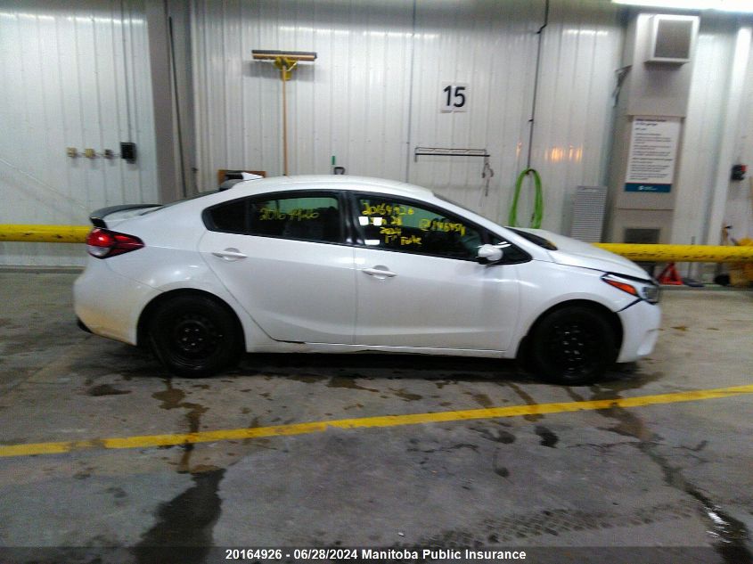 2017 Kia Forte Lx VIN: 3KPFL4A70HE146454 Lot: 20164926