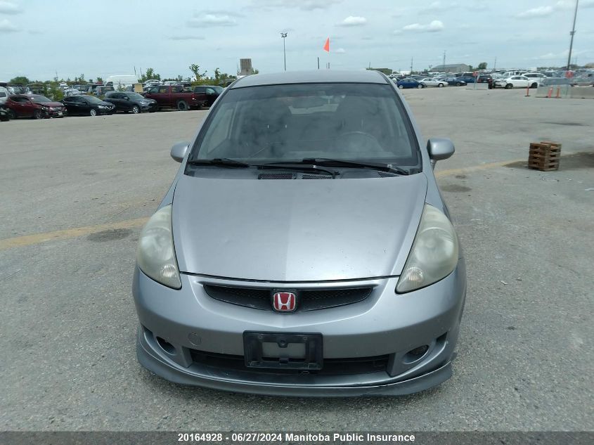 2007 Honda Fit Sport VIN: JHMGD37647S817774 Lot: 20164928