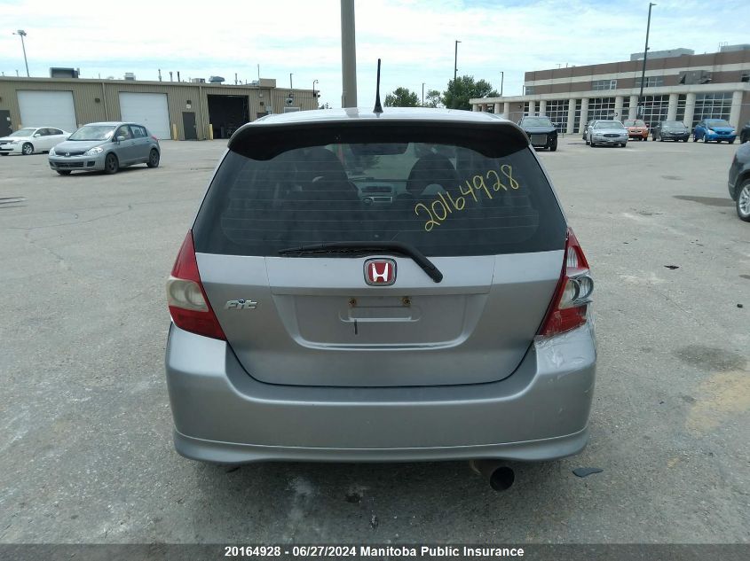 2007 Honda Fit Sport VIN: JHMGD37647S817774 Lot: 20164928