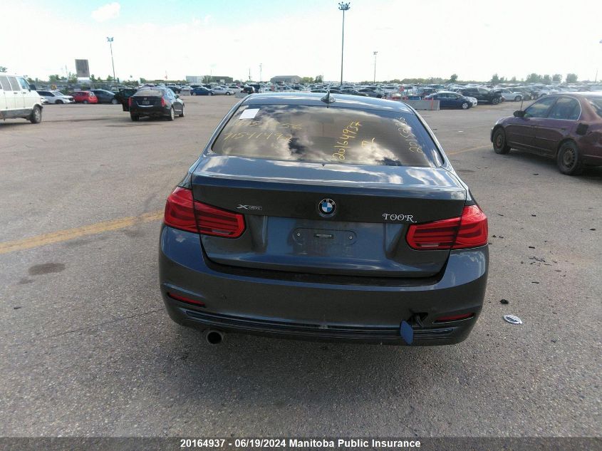 2017 BMW 3 Series VIN: WBA8A3C35HK692941 Lot: 20164937