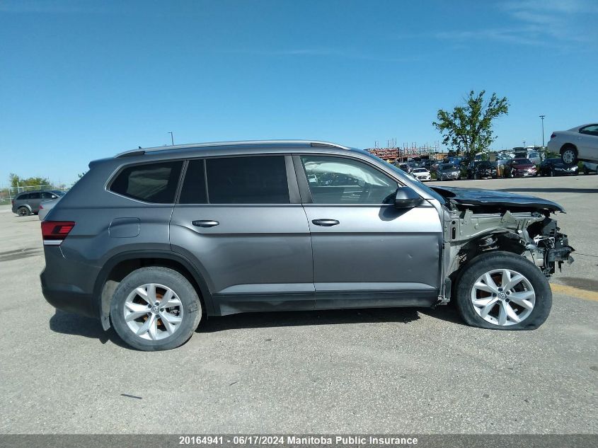 2019 Volkswagen Atlas Comfortline VIN: 1V2LR2CA7KC591575 Lot: 20164941