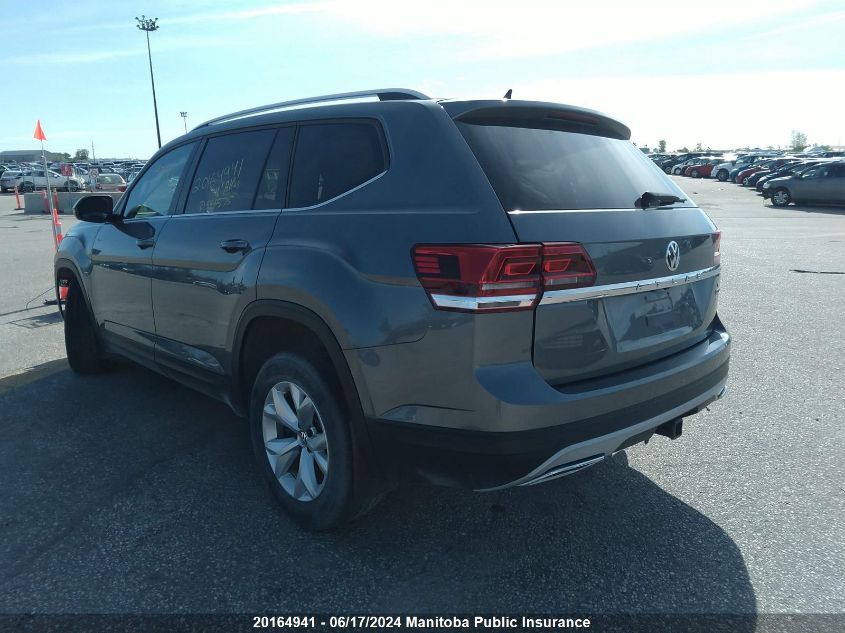 2019 Volkswagen Atlas Comfortline VIN: 1V2LR2CA7KC591575 Lot: 20164941