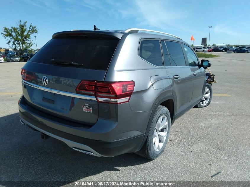 2019 Volkswagen Atlas Comfortline VIN: 1V2LR2CA7KC591575 Lot: 20164941