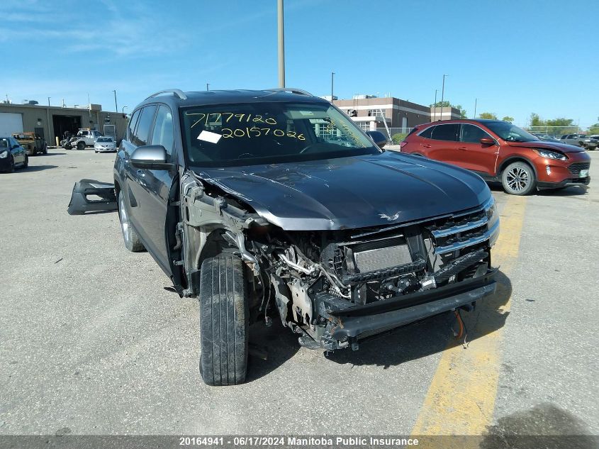 2019 Volkswagen Atlas Comfortline VIN: 1V2LR2CA7KC591575 Lot: 20164941