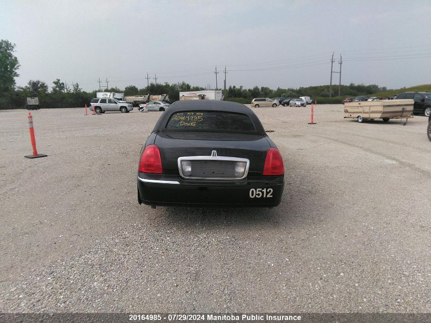 2007 Lincoln Town Car Executive VIN: 1L1FM88W57Y609986 Lot: 20164985