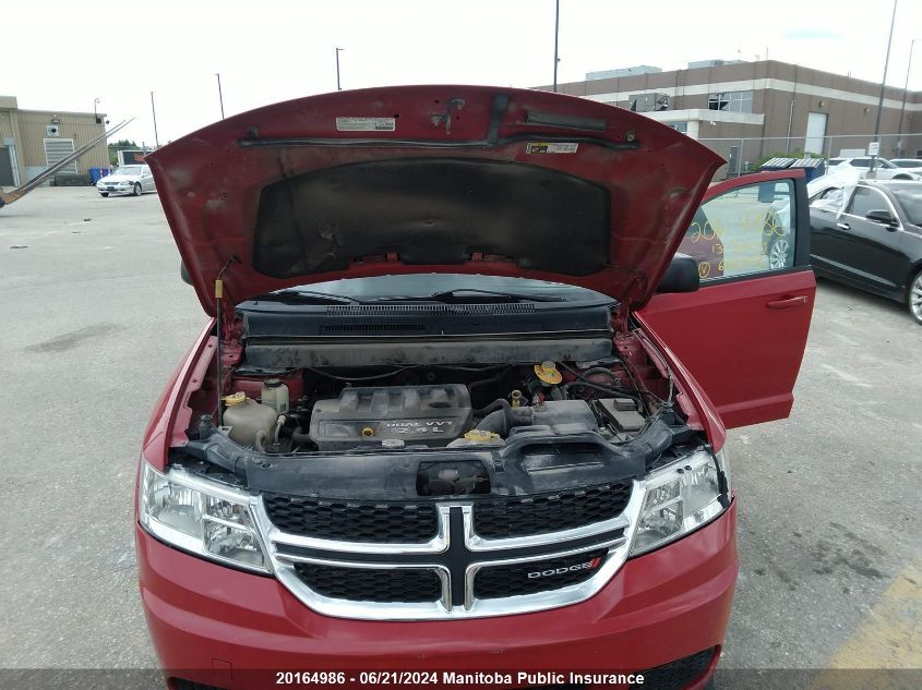 2013 Dodge Journey Se VIN: 3C4PDCABXDT666103 Lot: 20164986