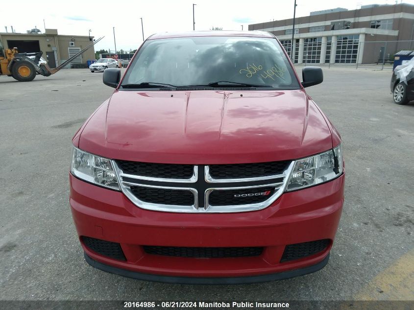 2013 Dodge Journey Se VIN: 3C4PDCABXDT666103 Lot: 20164986