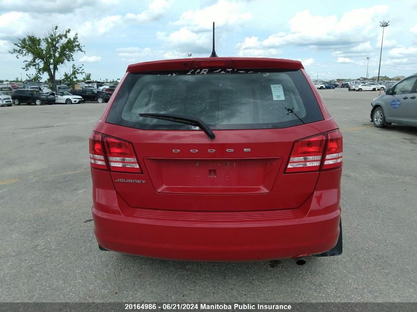 2013 Dodge Journey Se VIN: 3C4PDCABXDT666103 Lot: 20164986