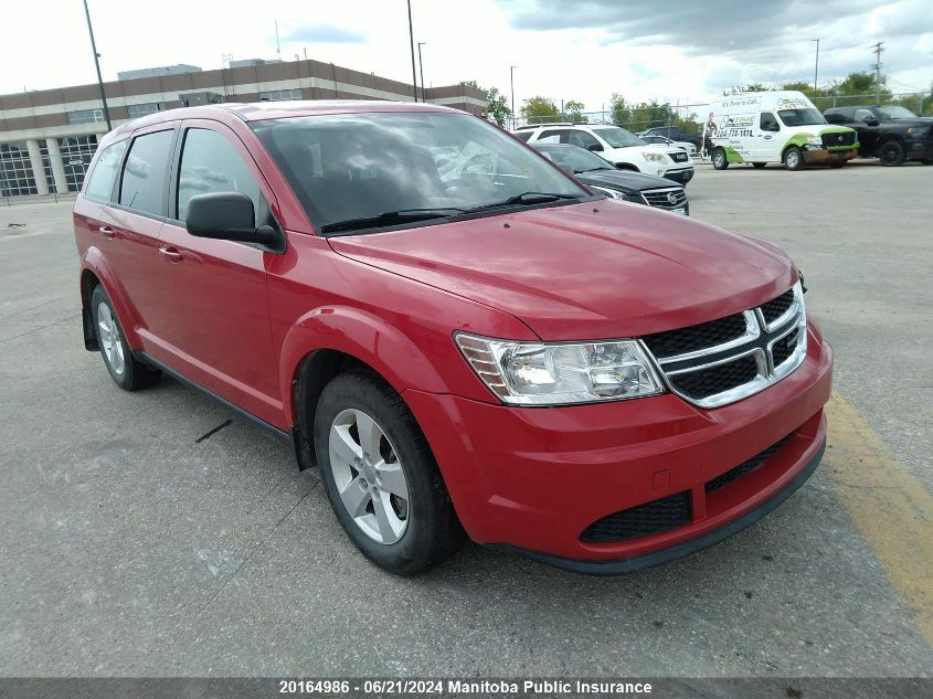 2013 Dodge Journey Se VIN: 3C4PDCABXDT666103 Lot: 20164986