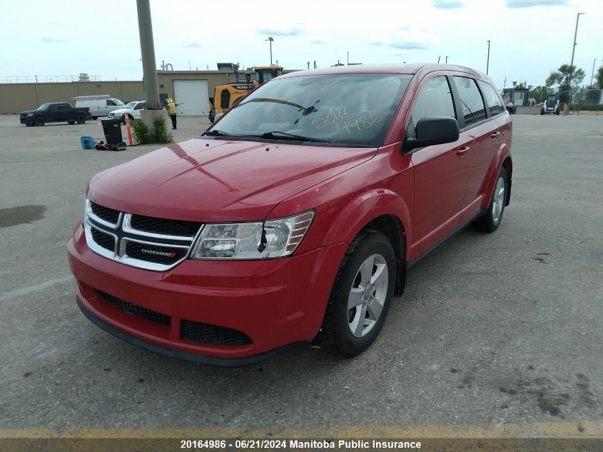 2013 Dodge Journey Se VIN: 3C4PDCABXDT666103 Lot: 20164986