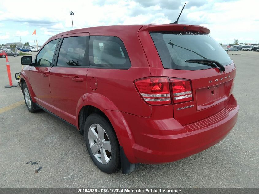 2013 Dodge Journey Se VIN: 3C4PDCABXDT666103 Lot: 20164986