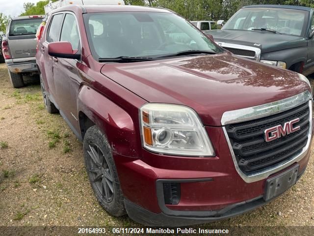 2016 GMC Terrain Sle VIN: 2GKFLSEK8G6235050 Lot: 20164993