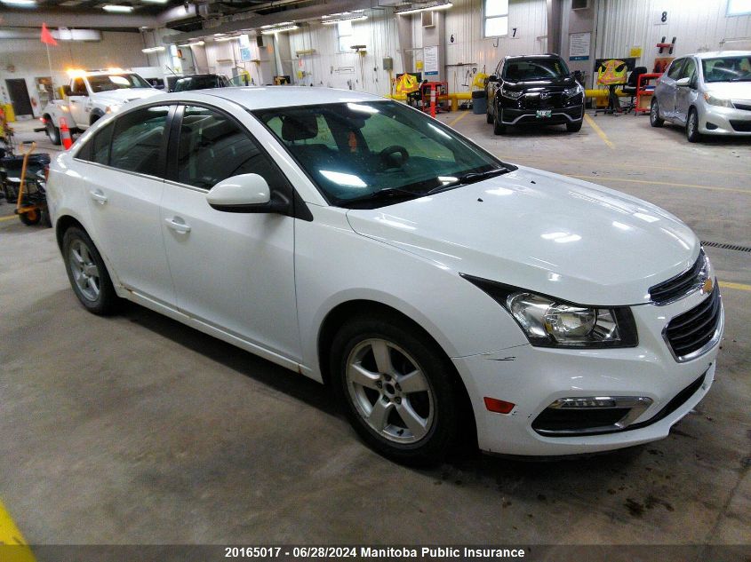 2016 Chevrolet Cruze Lt Turbo VIN: 1G1PE5SB6G7171454 Lot: 20165017