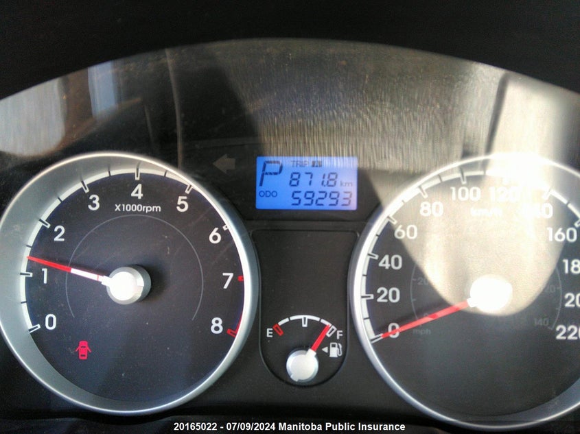 2011 Hyundai Accent Gl VIN: KMHCN4BC8BU621538 Lot: 20165022