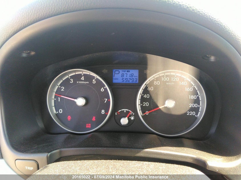 2011 Hyundai Accent Gl VIN: KMHCN4BC8BU621538 Lot: 20165022