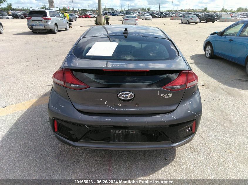 2017 Hyundai Ioniq Blue Hybrid VIN: KMHC75LC4HU045390 Lot: 20165023