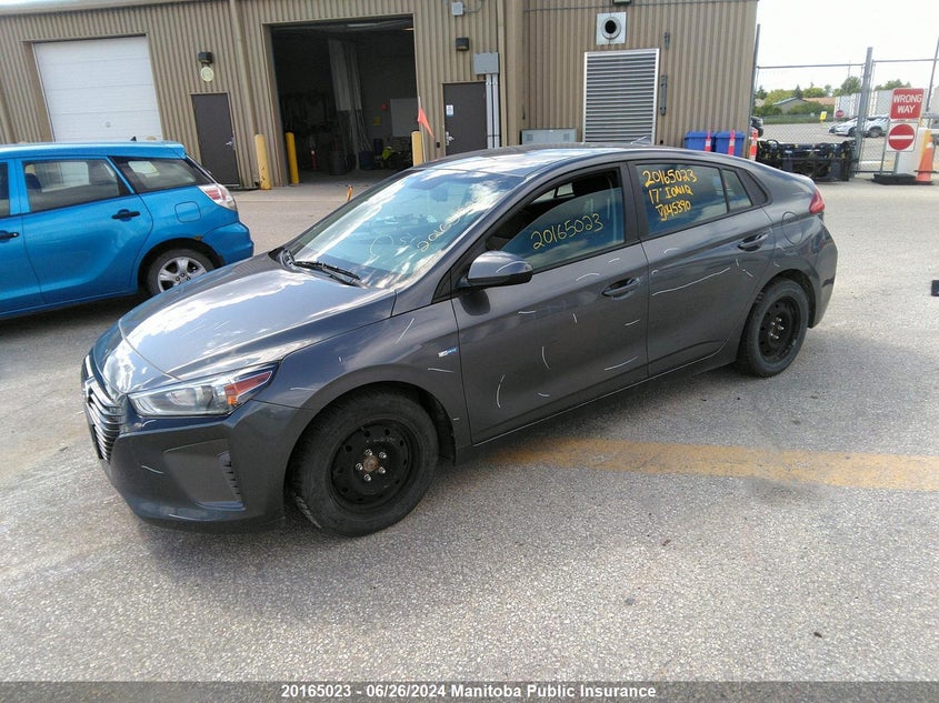 2017 Hyundai Ioniq Blue Hybrid VIN: KMHC75LC4HU045390 Lot: 20165023