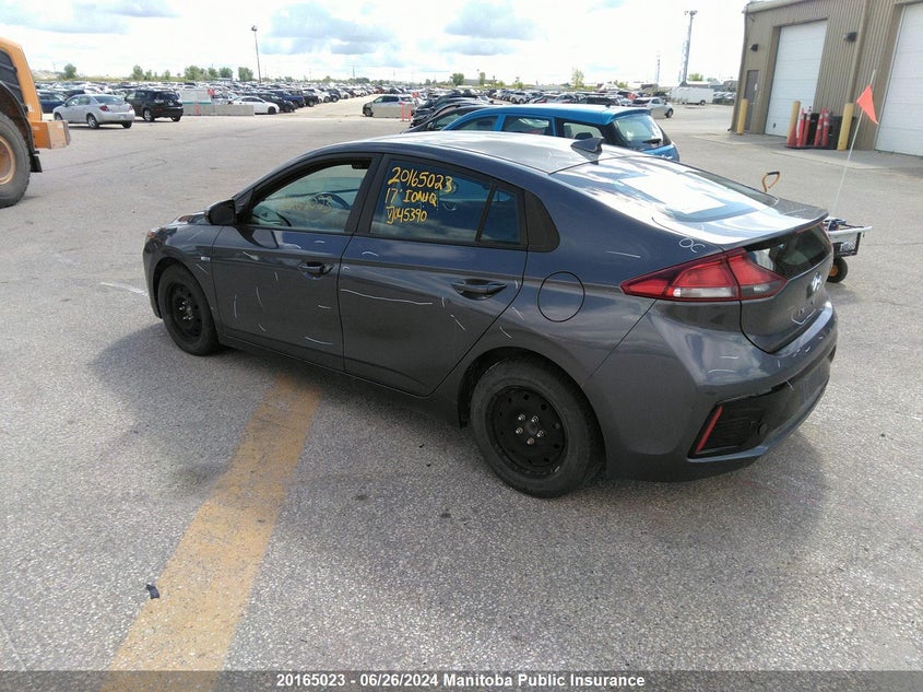 2017 Hyundai Ioniq Blue Hybrid VIN: KMHC75LC4HU045390 Lot: 20165023