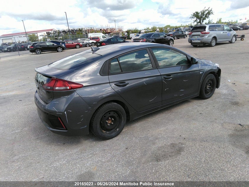 2017 Hyundai Ioniq Blue Hybrid VIN: KMHC75LC4HU045390 Lot: 20165023