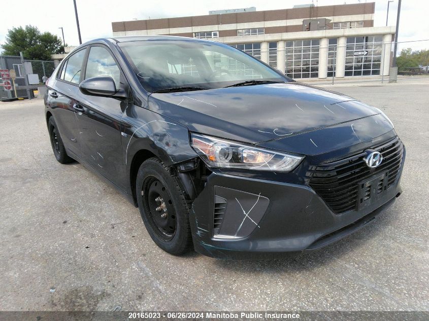 2017 Hyundai Ioniq Blue Hybrid VIN: KMHC75LC4HU045390 Lot: 20165023