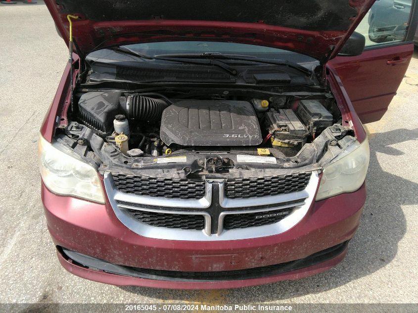 2011 Dodge Grand Caravan Se VIN: 2D4RN4DG7BR736744 Lot: 20165045