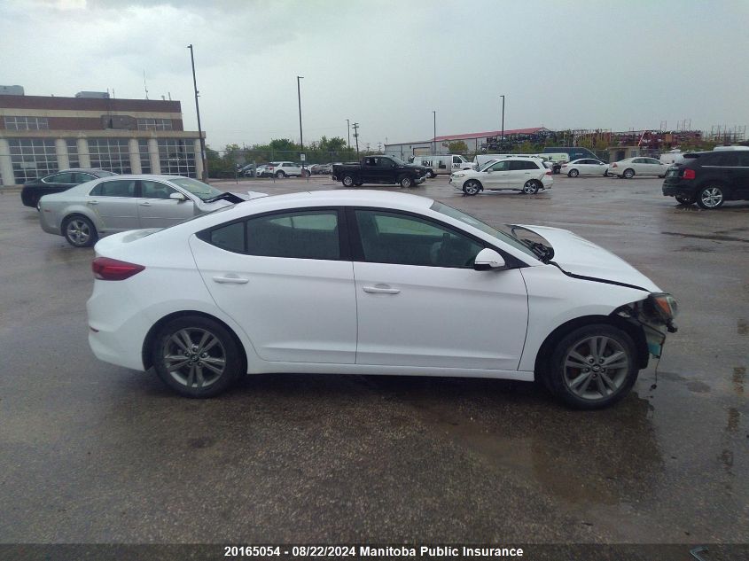 2017 Hyundai Elantra Gl VIN: KMHD84LFXHU421080 Lot: 20165054