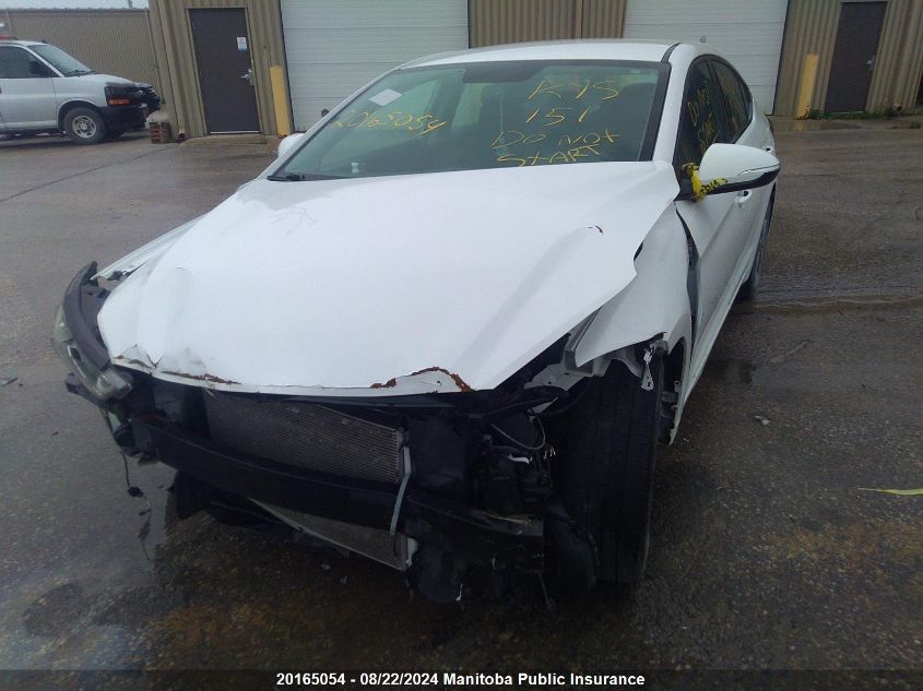 2017 Hyundai Elantra Gl VIN: KMHD84LFXHU421080 Lot: 20165054