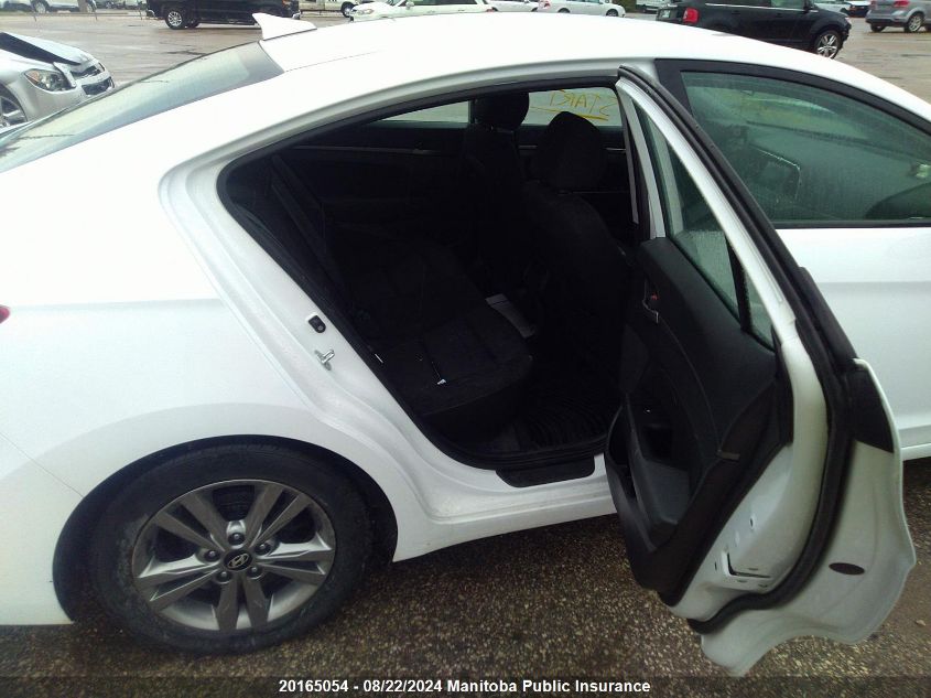 2017 Hyundai Elantra Gl VIN: KMHD84LFXHU421080 Lot: 20165054