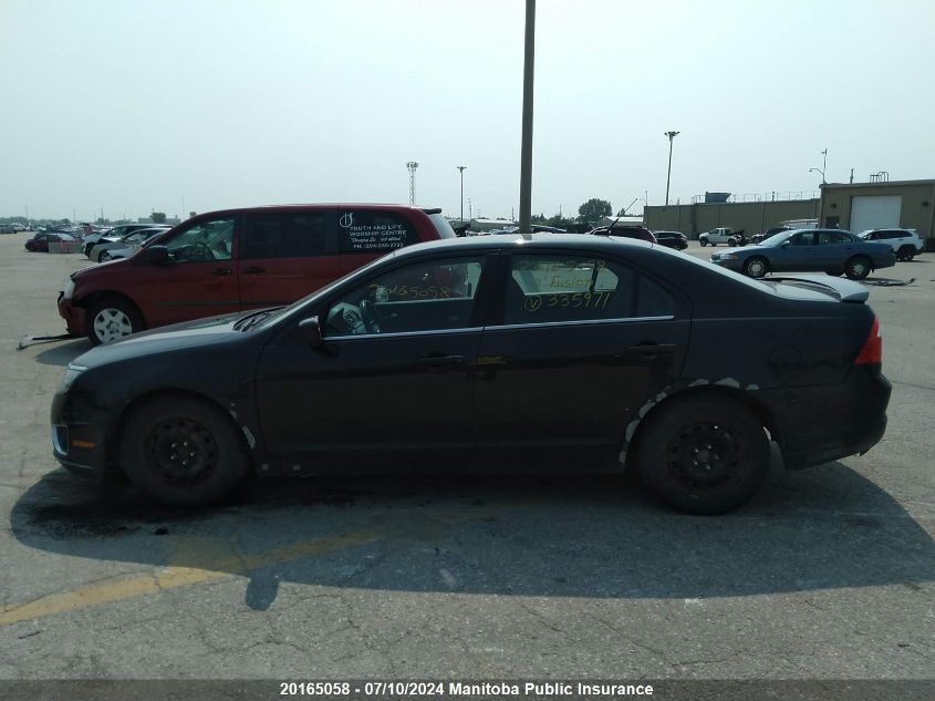 2012 Ford Fusion S VIN: 3FAHP0HA3CR335971 Lot: 20165058