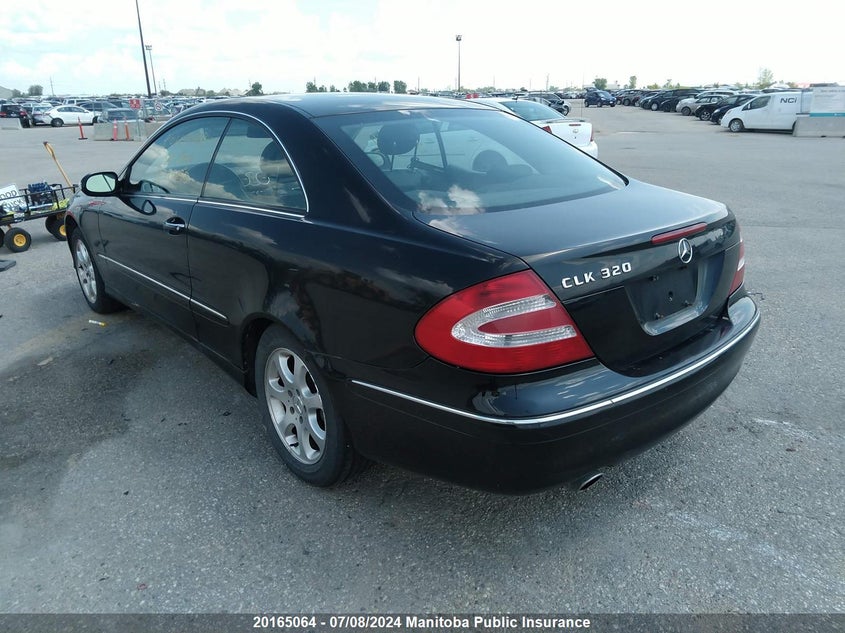 2003 Mercedes Benz Clk320 VIN: WDBTJ65J23F020653 Lot: 20165064