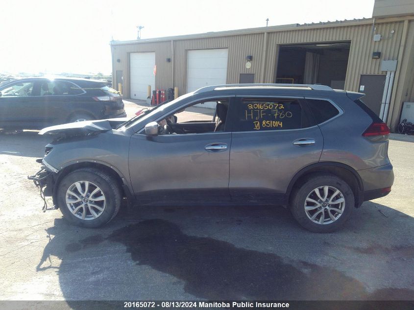 2017 Nissan Rogue Sv VIN: 5N1AT2MV8HC851014 Lot: 20165072