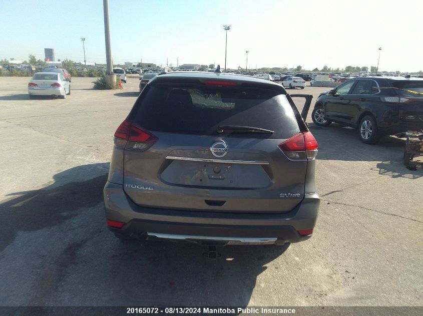 2017 Nissan Rogue Sv VIN: 5N1AT2MV8HC851014 Lot: 20165072