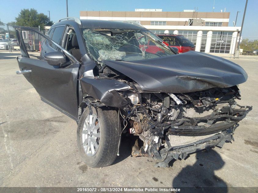 2017 Nissan Rogue Sv VIN: 5N1AT2MV8HC851014 Lot: 20165072