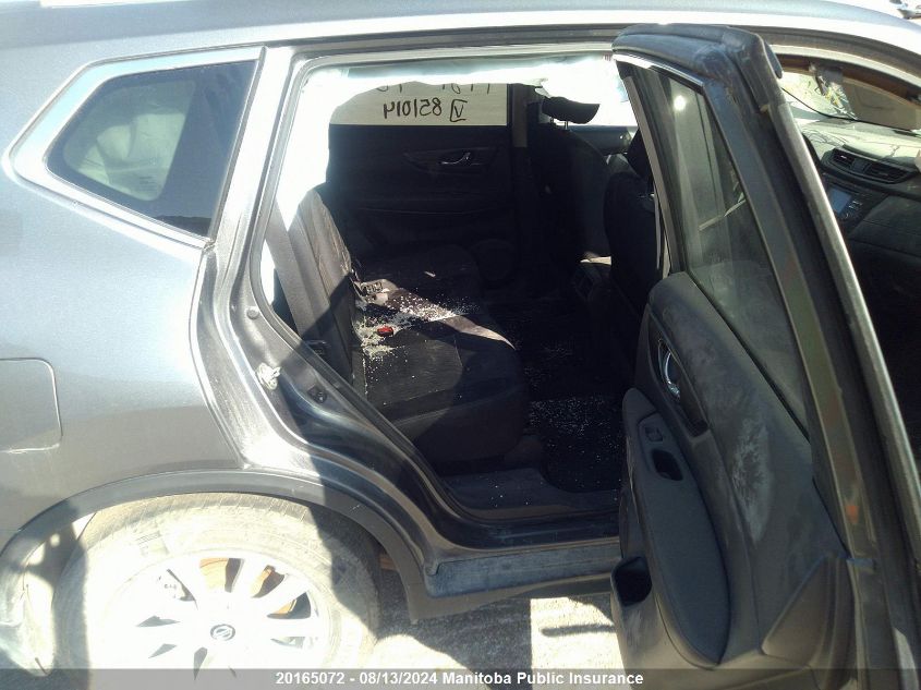 2017 Nissan Rogue Sv VIN: 5N1AT2MV8HC851014 Lot: 20165072