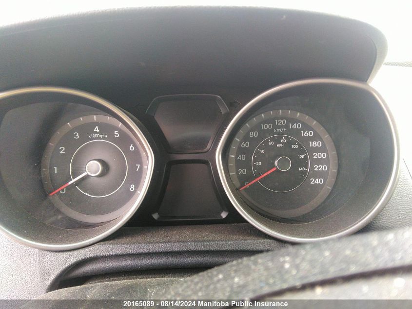 2012 Hyundai Elantra Limited VIN: 5NPDH4AE0CH121274 Lot: 20165089