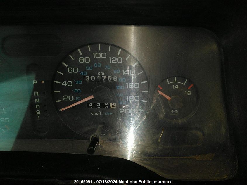 1995 Dodge Ram 1500 VIN: 1B7HC16Y3SS337248 Lot: 20165091