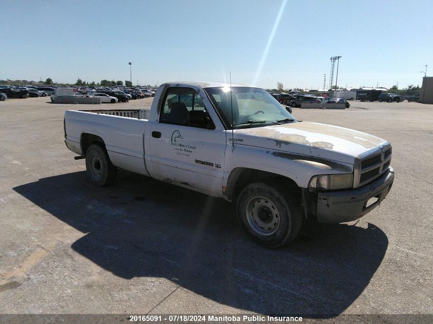 1995 Dodge Ram 1500 VIN: 1B7HC16Y3SS337248 Lot: 20165091